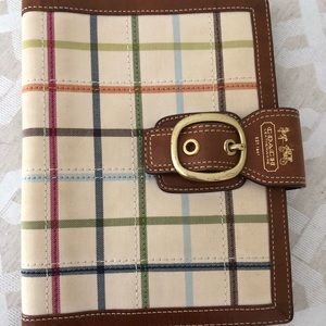 Tattersall pattern coach planner